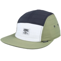 5-panel cap fc puffy nylon white/black/olive