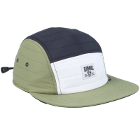 5-panel cap fc puffy nylon white/black/olive