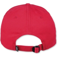 truefit cap brushed twill dark red