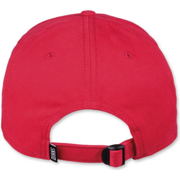 truefit cap brushed twill dark red