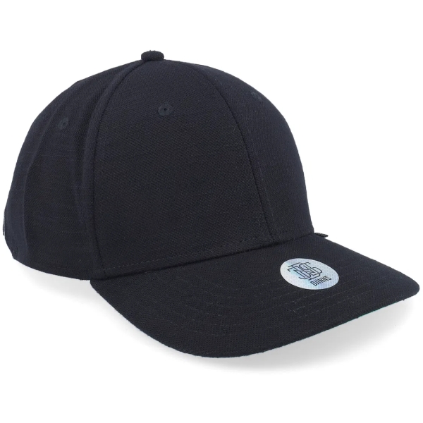 truefit cap lazy piquet black