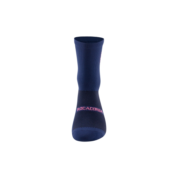 rocacorba groovy socks navy/pink