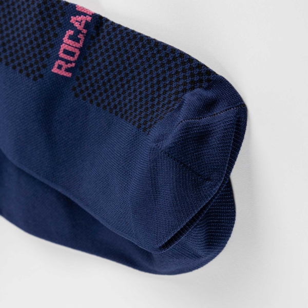 rocacorba groovy socks navy/pink