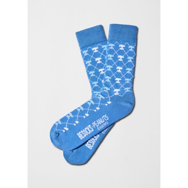 BeSnoopy pattern blue