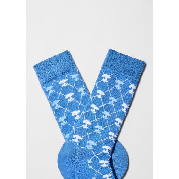 BeSnoopy pattern blue