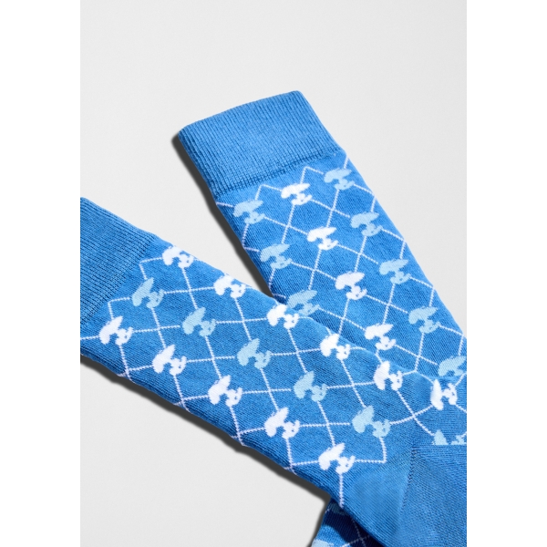 BeSnoopy pattern blue