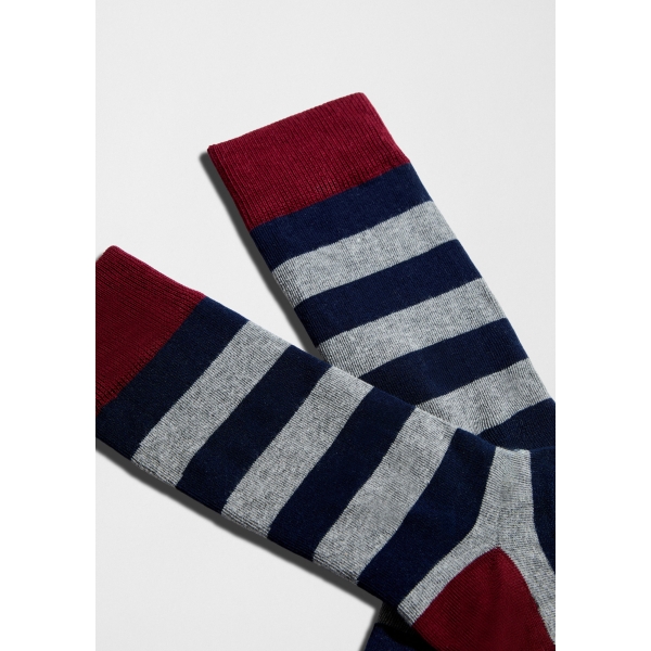BeStripes grey/navy