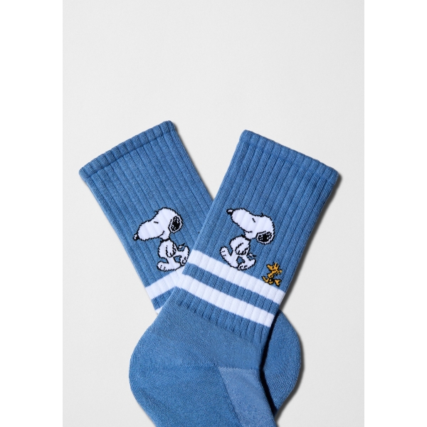 BeSnoopy stripes street azul